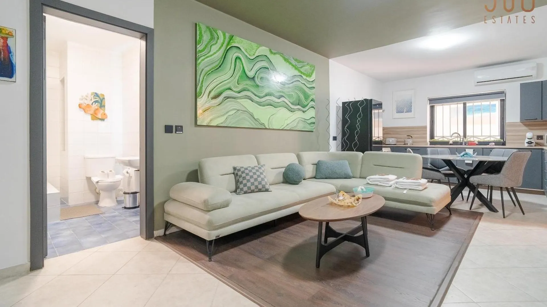 Appartement A 2Br Maisonette Fully Equipped With Ac In St Julians By 360 Estates San Ġiljan Malta