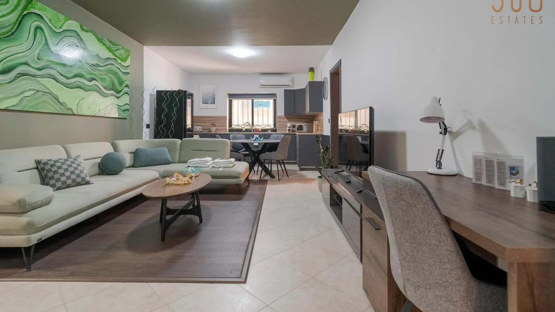 Appartement A 2Br Maisonette Fully Equipped With Ac In St Julians By 360 Estates San Ġiljan
